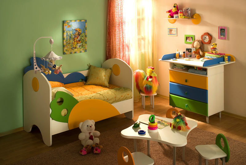 Как выбрать мебель для детской малышу 3 года