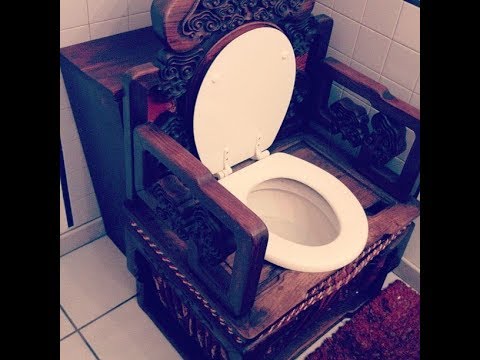 Шикарный дизайн туалета фото