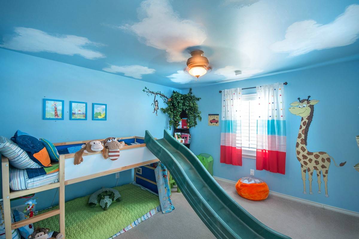 детская комната в коттедже