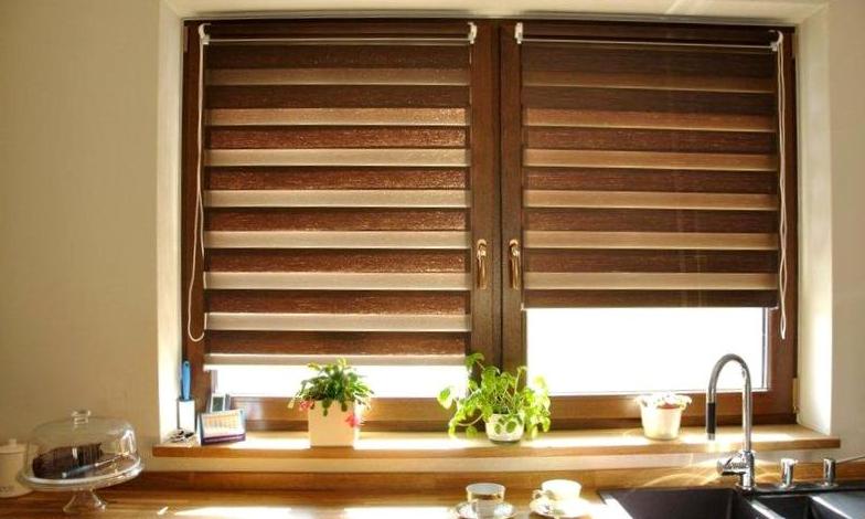 деревянные жалюзи на окна