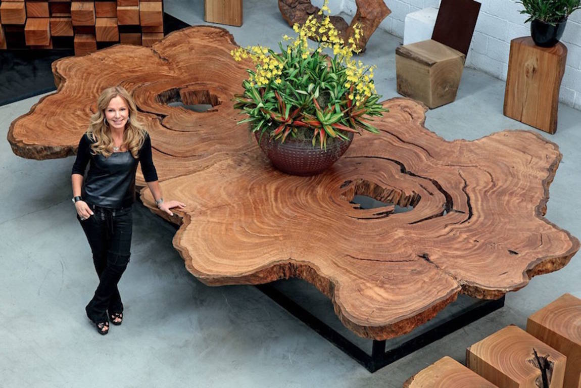 Мебель из калифорнийской секвои