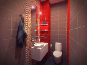 идея дизайна туалетной комнаты