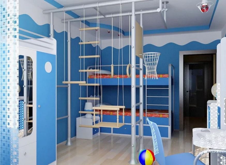 Детская комната для мальчика: Спорт