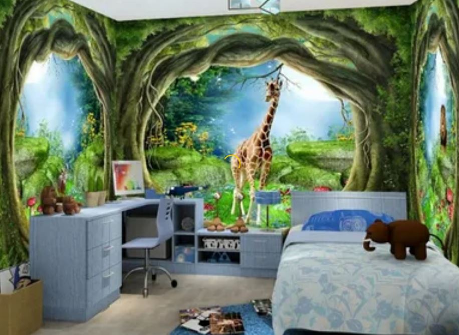 Детская комната для мальчика: Домик на Дереве
